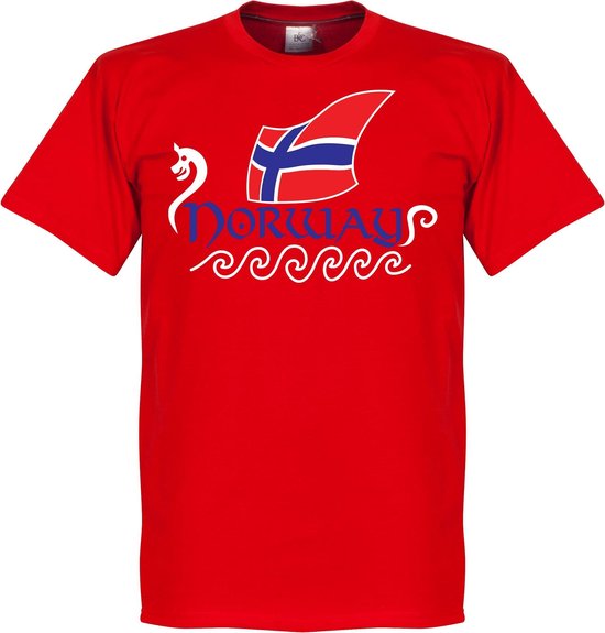 Noorwegen Flag T-Shirt - L