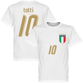 Italië Totti T-Shirt 2006 - XS