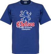 Chelsea Europa League Champions 2013 T-Shirt - Blauw - S