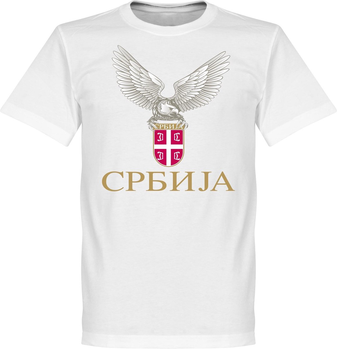 1159x1200.jpg Servië Logo T-Shirt - L - Afbeelding 1