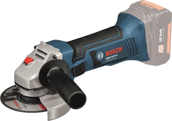 Bosch Professional GWS 18-125 V-LI Haakse slijper - Zonder 18V accu en lader