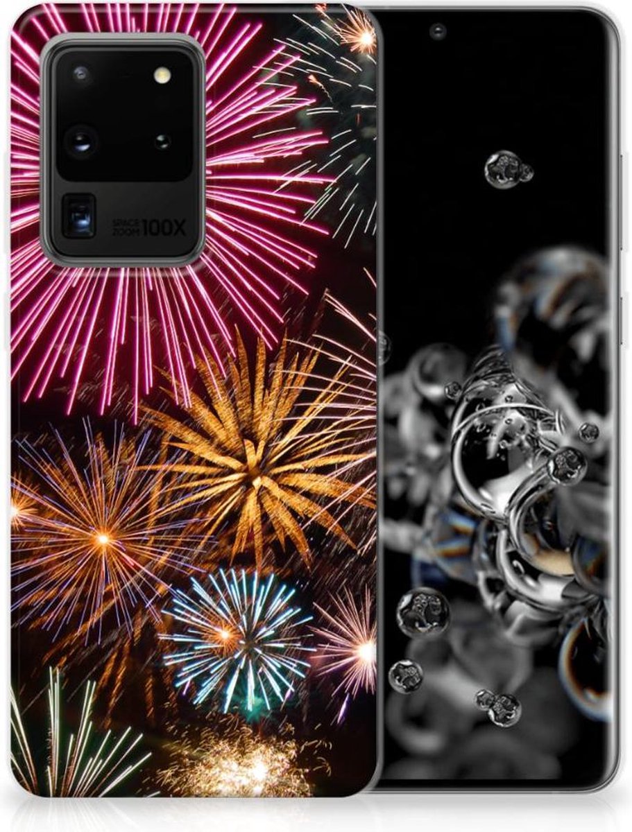Samsung Galaxy S20 Ultra Silicone Back Cover Vuurwerk