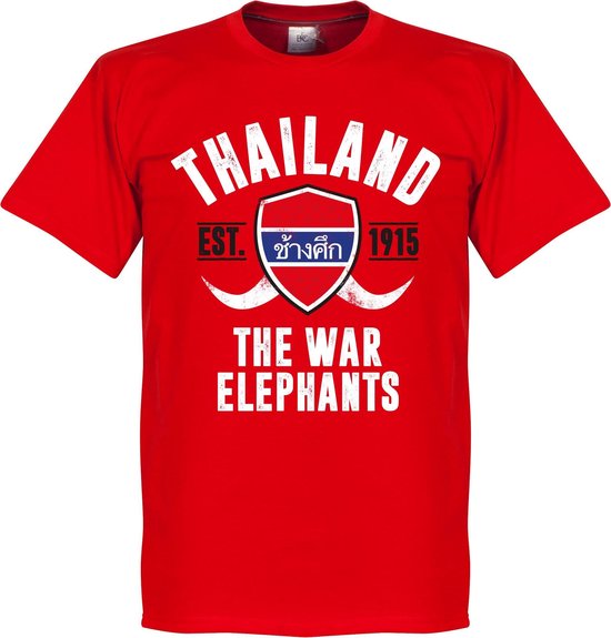 Thailand Established T-Shirt - Rood - XS