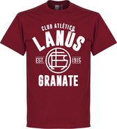 Lanus Established T-Shirt - Chilli Rood - S