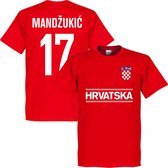 Kroatie Mandzukic Team T-Shirt - L