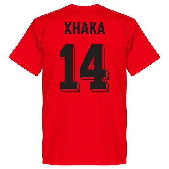 Albanië Xhaka Team T-Shirt - M
