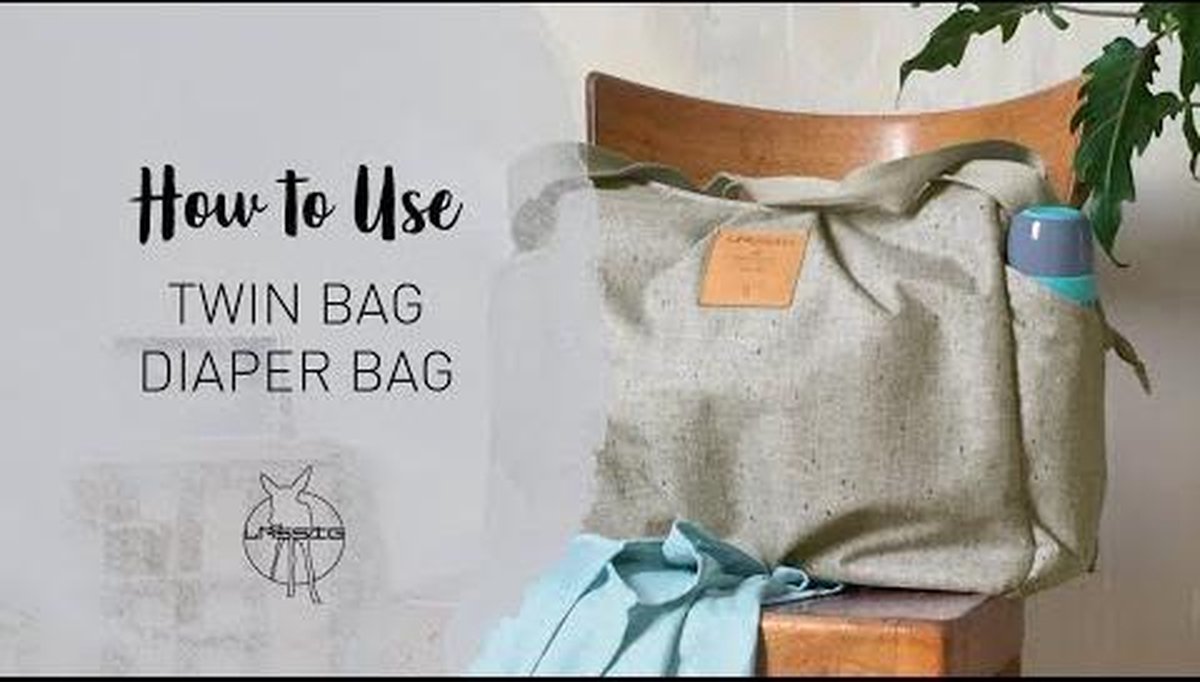 Lässig - Lässig Wickeltasche Zwillingswickeltasche - Twin Bag, Bouclé