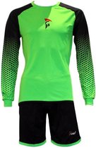 Gladiator Sports Keeperstenue Groen/Zwart - Keepersbroek + Keepersshirt