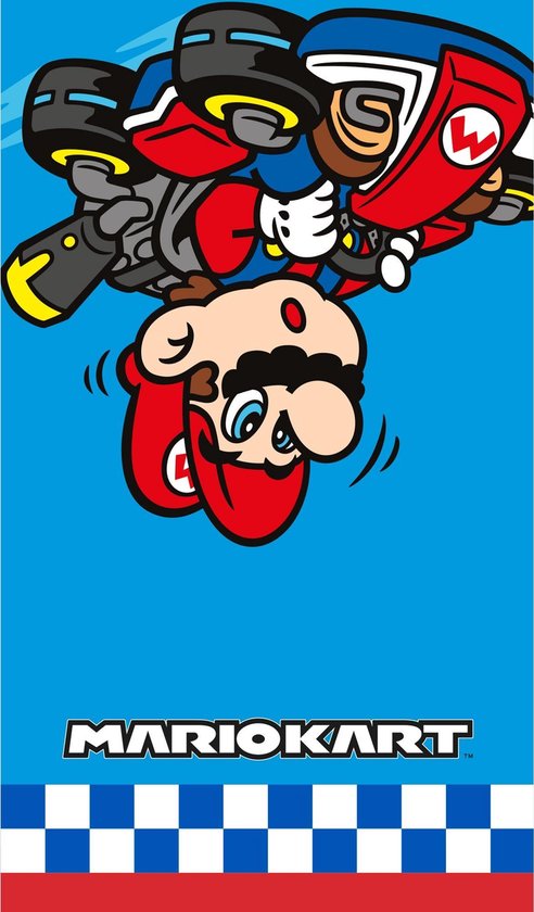 dorp Beknopt aanpassen Nintendo Super Mario kart strandlaken/badlaken -... | bol.com