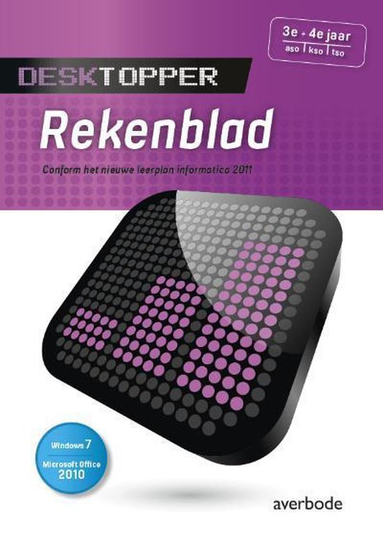 Desktopper: Rekenblad (windows 7/office 2010) - cover