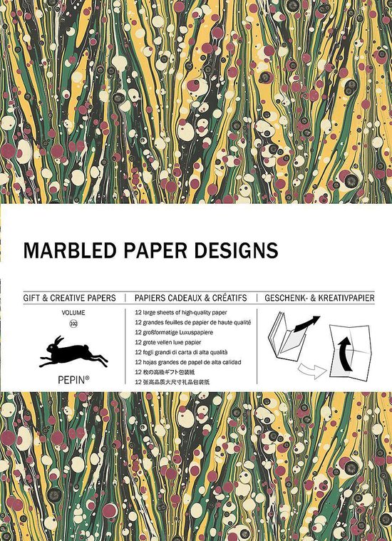 Foto: Gift creative papers 102 marbled paper designs volume 102