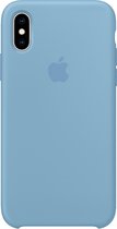 Apple Silicone Backcover hoesje voor iPhone XS - Cornflower Blue