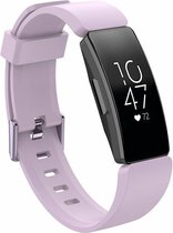 Fitbit Inspire (HR) Siliconen bandje |Lavendel|Premium kwaliteit| S/M |Gesp| TrendParts