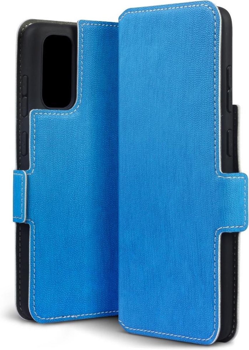 Qubits - slim wallet hoes - Samsung Galaxy S20 - Lichtblauw