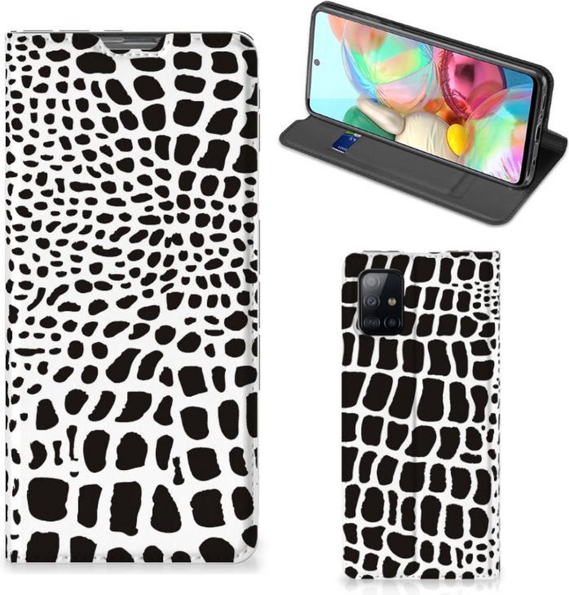 Samsung Galaxy A71 Hoesje maken Slangenprint