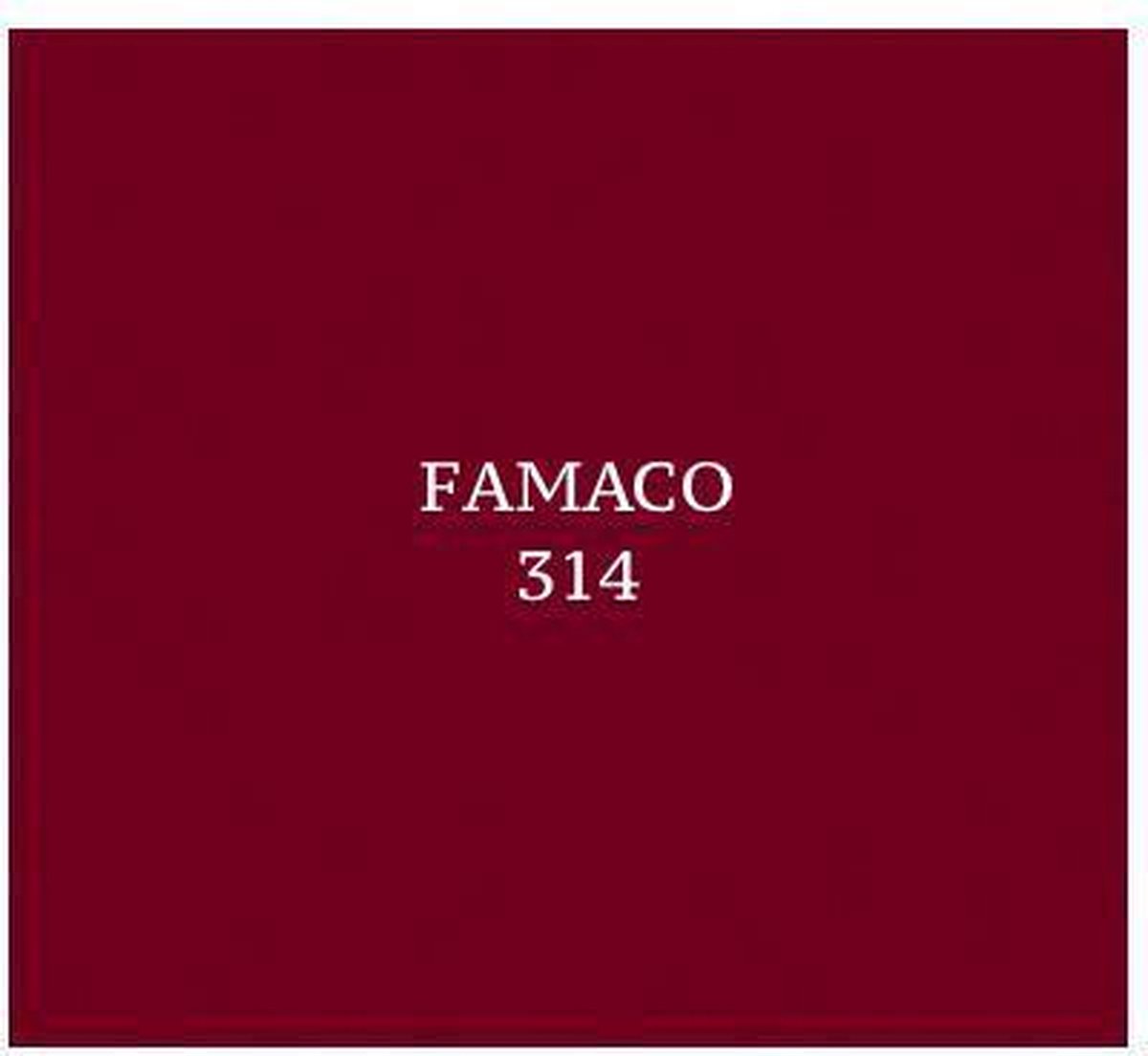 Famaco schoenpoets 314-rouge fonce - One size