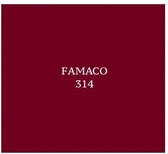 Famaco schoenpoets 314-rouge fonce - One size