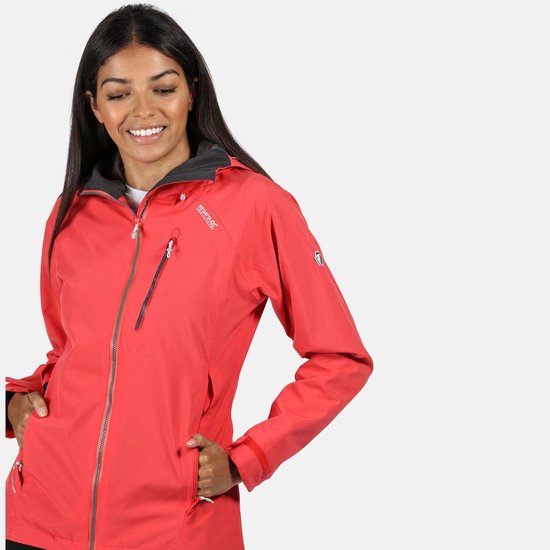 Giacca Tecnica Shell Regatta Birchdale Uomo - Impermeabile, Traspirante, Con Cappuccio, Ideale Per Trekking