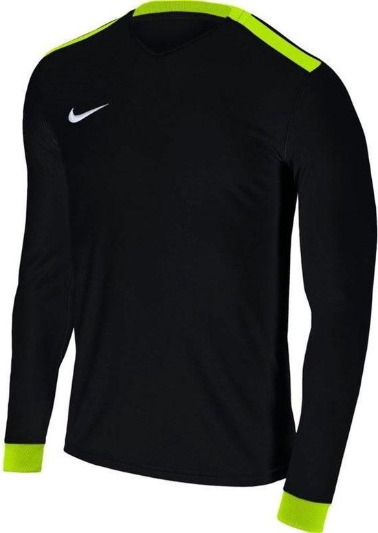 Maillot de football à manches longues Nike Park Derby II - Noir / Jaune  Fluo | Taille: 2XL | bol