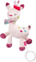 Fehn Muziekdoos Hert Roze 17 Cm