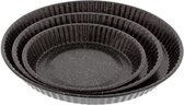 PRADEL EXCELLENCE Lot 3 taartvormpjes 20, 24, 31 cm premium - Stone Way