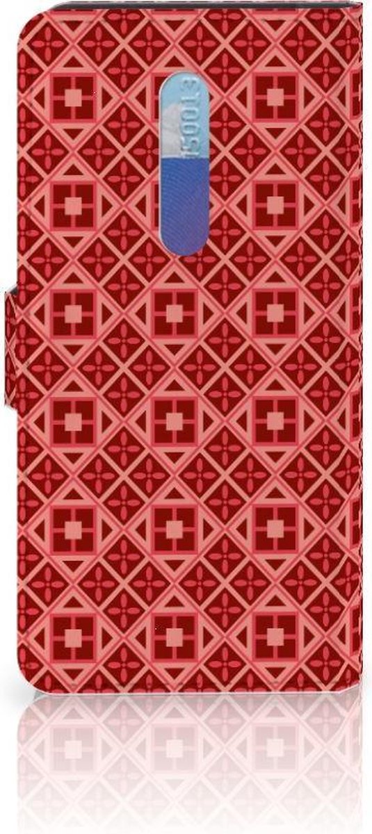 Xiaomi Redmi K20 Pro Telefoon Hoesje Batik Rood