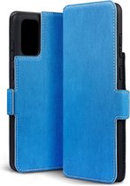 Qubits - slim wallet hoes - Geschikt voor Samsung Galaxy S20 Plus / S20+ - Lichtblauw