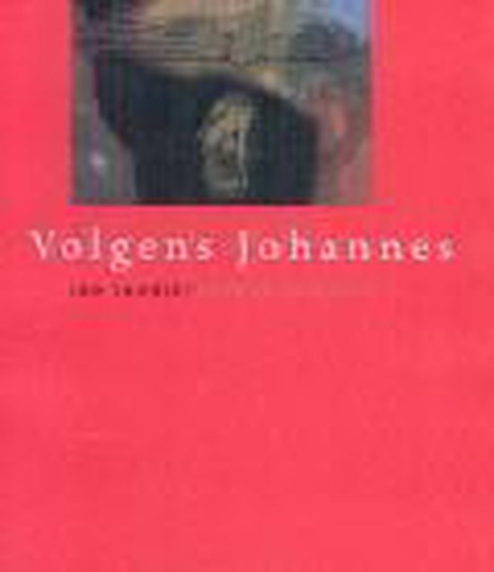 Boekcover met rode achtergrond en tekst "Volgens Johannes" en "Ian Somerhalder".