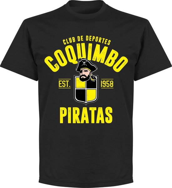 Coquimbo Unido Established T-Shirt - Zwart