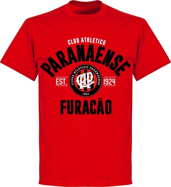 Atletico Paranaense Established T-Shirt - Rood - XS