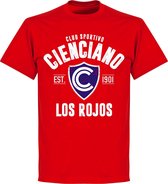 Club Sportivo Cienciano Established T-Shirt - Red - S