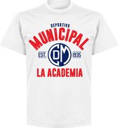 Deportivo Municipal Established T-Shirt - Wit - XXL