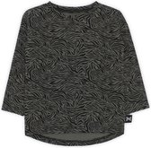 by Xavi - Little Zebra Longsleeve - Dark - maat 86/92