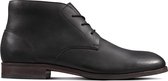 Clarks - Heren schoenen - Flow Top - G - black leather - maat 6