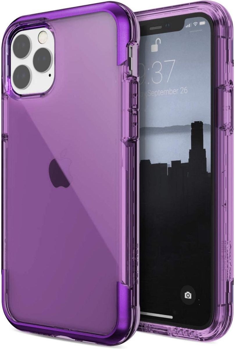 Raptic Air Apple iPhone 11 pro hoesje paars shockproof tpu