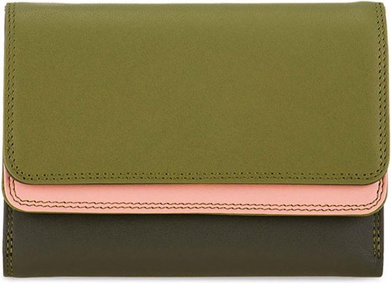 Portefeuille Mywalit Double Flap Purse Olive