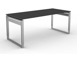 Bureau Workspace 180cm antraciet hoogte verstelbaar