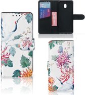 Xiaomi Redmi 8A Telefoonhoesje met Pasjes Ooievaars