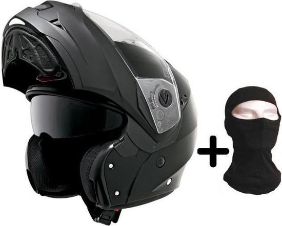 CABERG Duke modulaire helm zwart mat kap aangeboden | bol.com
