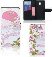 Xiaomi Redmi 8A Telefoonhoesje met Pasjes Bird Standing
