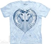 T-Shirt Mountain Artwear Unicorn Heart XL - XL