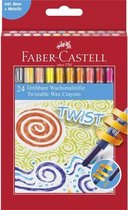 Faber-Castell waskrijt - draaibaar - 24 stuks - FC-120004