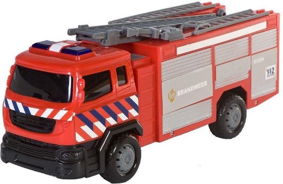 Bol Com Brandweer Friction Truck Licht Geluid