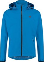 AGU GO - Regenjas - Unisex - Blauw - M - Poray 5000 - Ademend en Waterdicht - Compact - Gerecycled Polyester - Reflecterend
