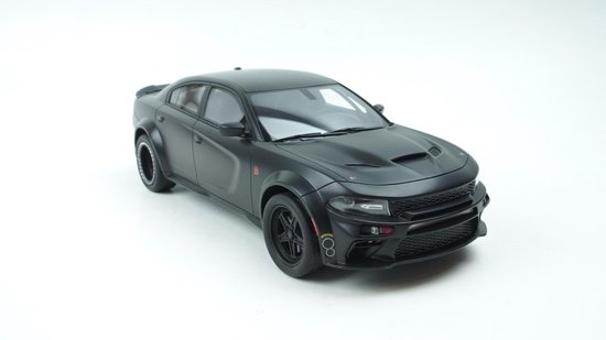 GT Spirit Dodge Charger SRT Hellcat Widebody Speedkore 2020 Zwart Mat 1 