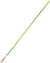 Conrad Components 93014c426a Draad LiFY 1 x 0.50 mm² Groen, Geel 50 m