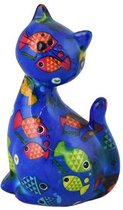 Pomme pidou Kat Caramel | Spaarpot | Small | Under The Sea Marineblue
