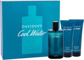 Davidoff - Cool Water Man United Gift Set Eau de toilette 125 Ml After Shave Balm 75 Ml Cool Water And Cool Water Shower Gel 75 Ml