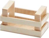 Fruitkrat - Fruitkist - Houten Krat - Opbergkist - 12x6x7cm - Berk Multiplex - XS
