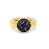 Melano Vivid Enjoy The Future ring set - dames - goudkleurig - maat 48